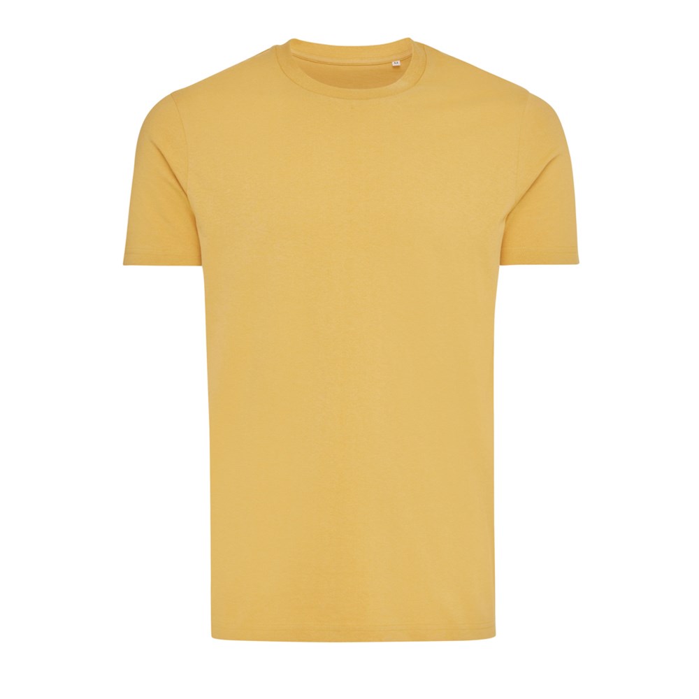 IQONIQ Bryce T-Shirt aus recycelter Baumwolle - ochre yellow (± PMS 14-1041 TCX)