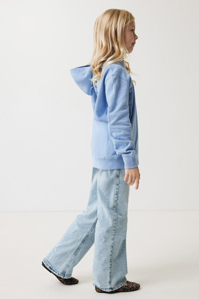 IQONIQ Yengo KidsHoodie mit Seitentaschen aus rec. Baumwolle