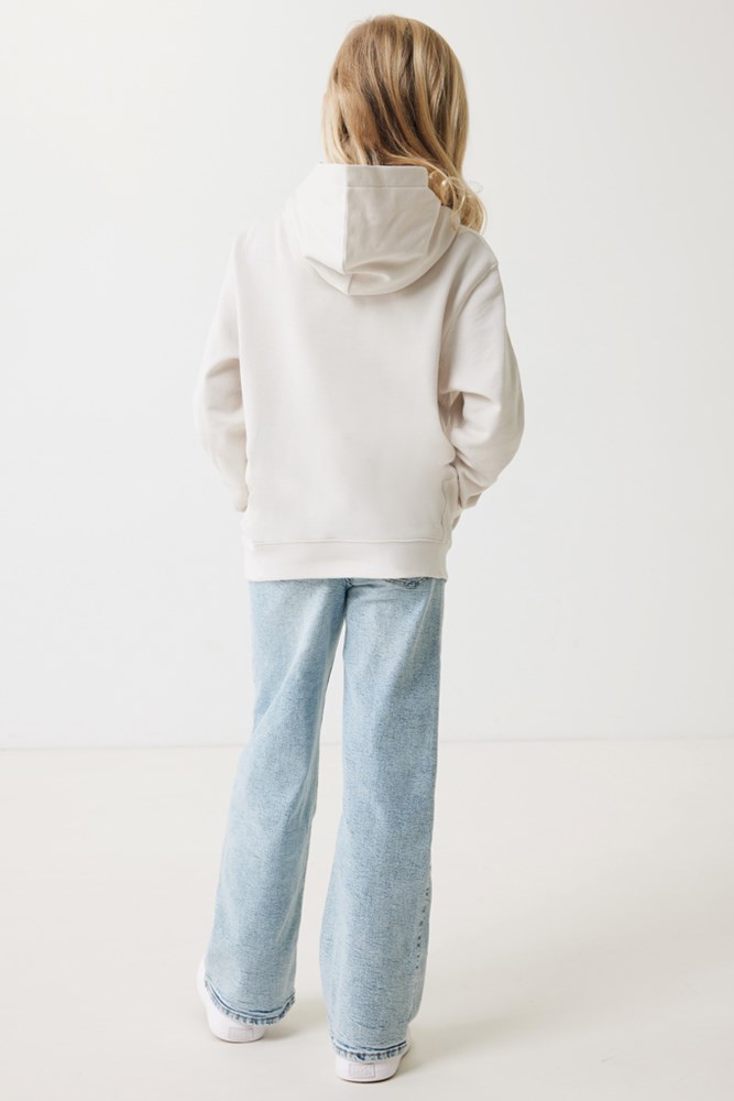 IQONIQ Yengo KidsHoodie mit Seitentaschen aus rec. Baumwolle
