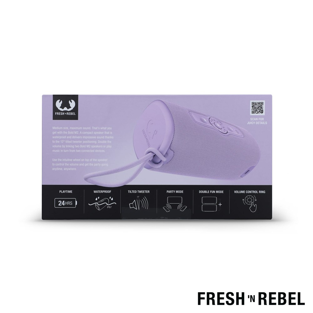 1RB7400 I Fresh 'n Rebel Bold M2-Waterproof Bluetooth speaker 1RB7400 I Fresh 'n Rebel Bold M2-Waterproof Bluetooth speaker