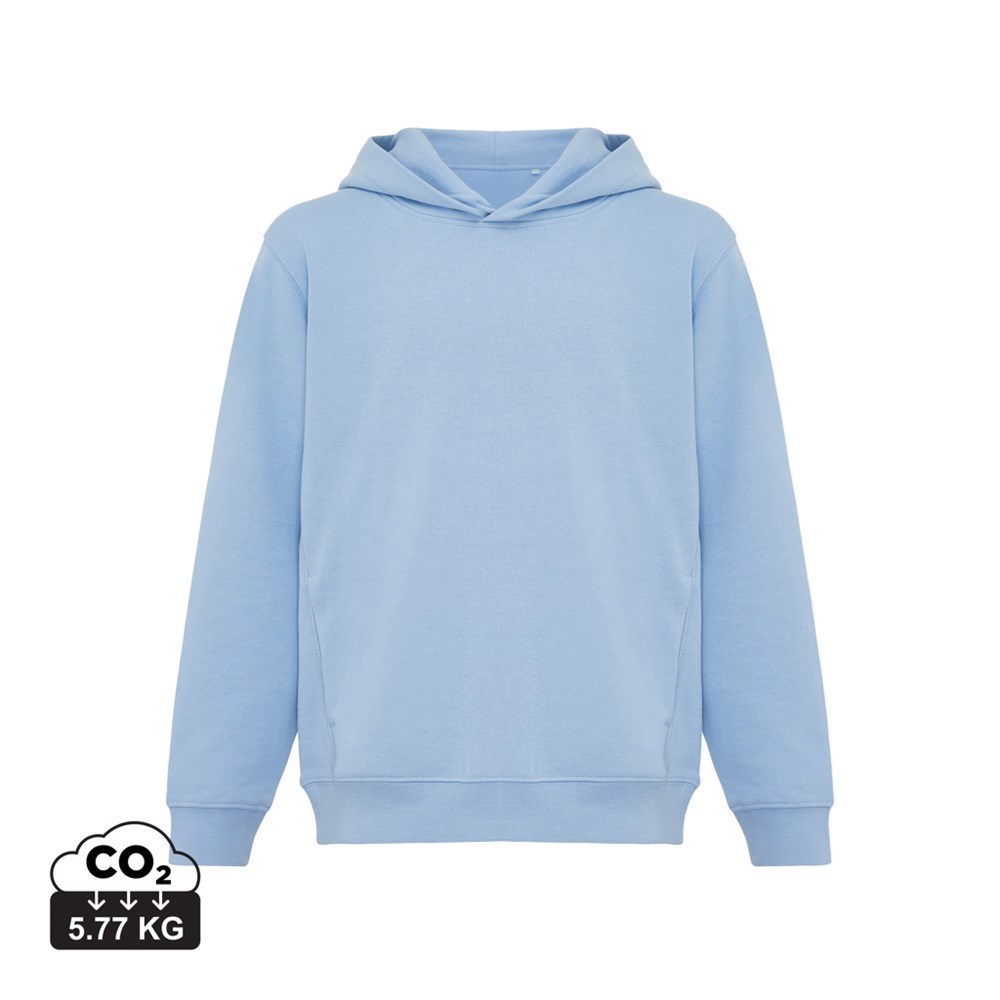 IQONIQ Yengo KidsHoodie mit Seitentaschen aus rec. Baumwolle