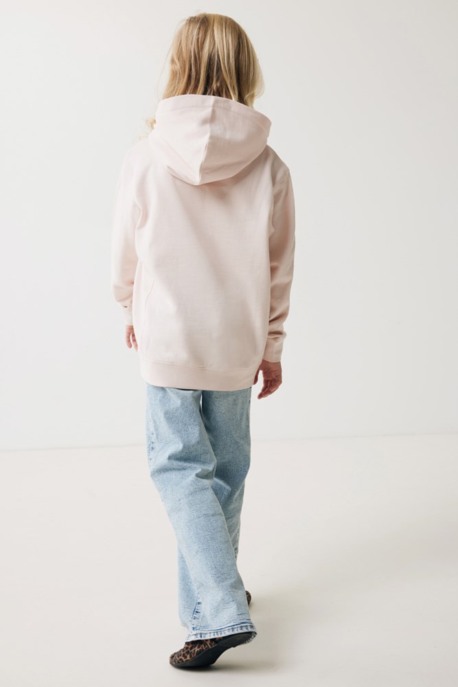IQONIQ Yengo KidsHoodie mit Seitentaschen aus rec. Baumwolle