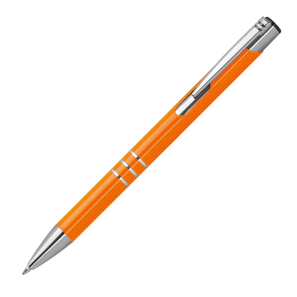 Metall Kugelschreiber lackiert - orange