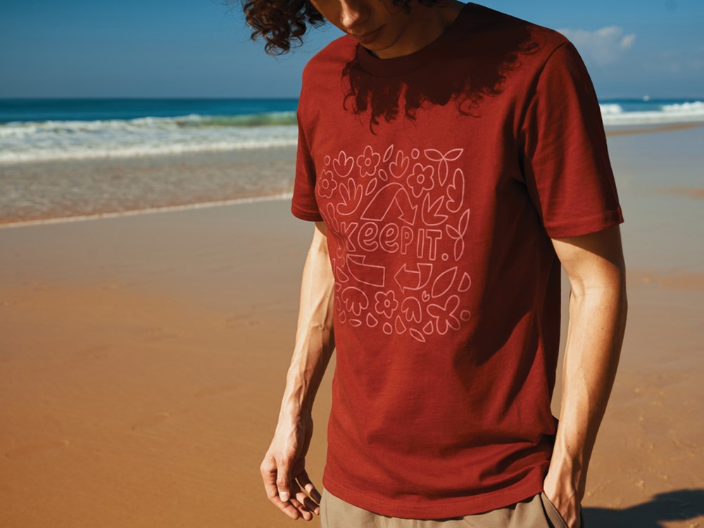 IQONIQ Brett T-Shirt aus recycelter Baumwolle