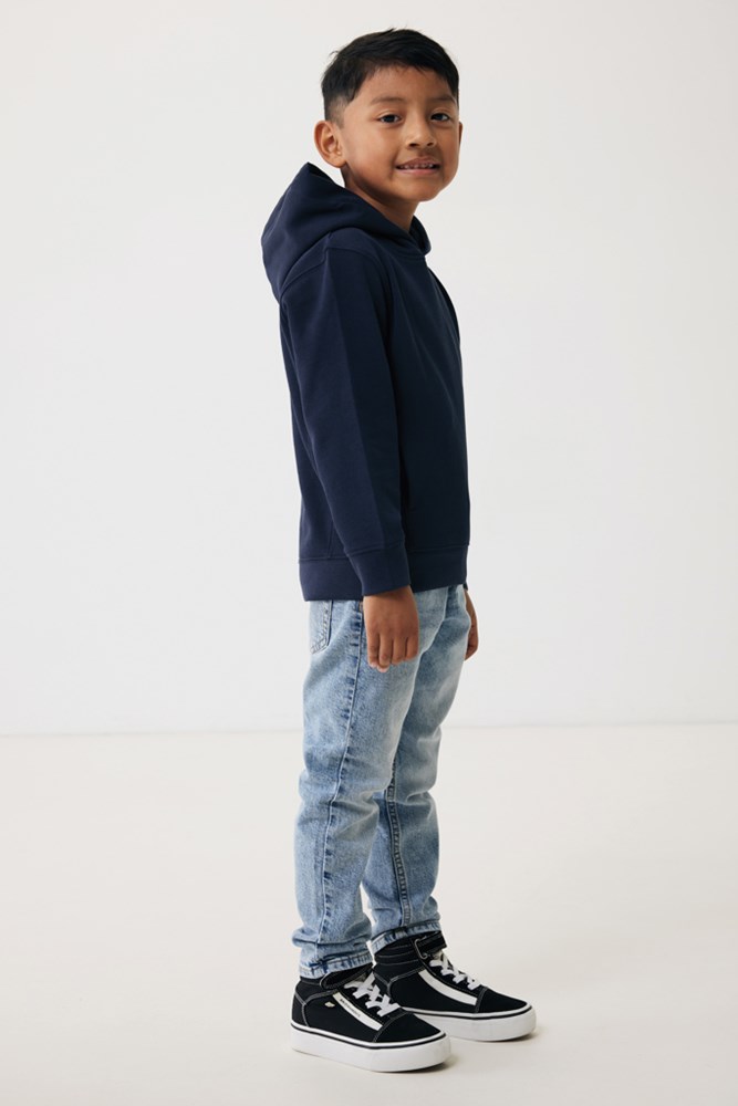 IQONIQ Yengo KidsHoodie mit Seitentaschen aus rec. Baumwolle