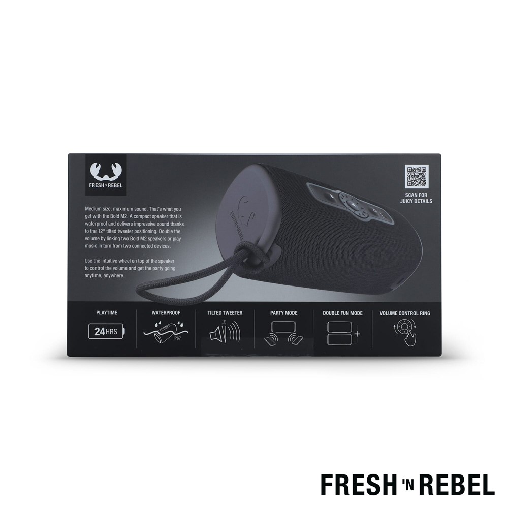 1RB7400 I Fresh 'n Rebel Bold M2-Waterproof Bluetooth speaker 1RB7400 I Fresh 'n Rebel Bold M2-Waterproof Bluetooth speaker