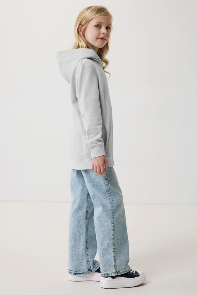 IQONIQ Yengo KidsHoodie mit Seitentaschen aus rec. Baumwolle