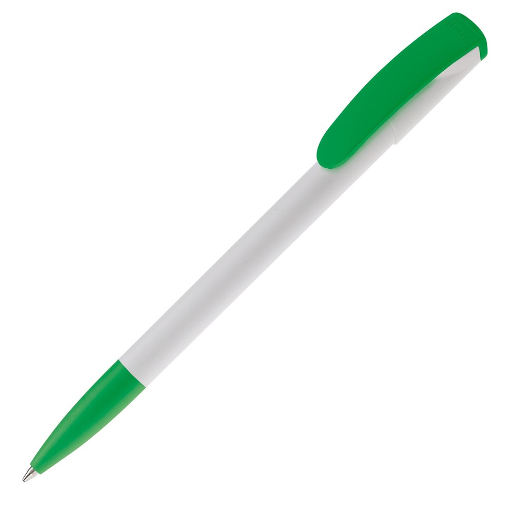 Kugelschreiber Deniro Hardcolour - Weiss / Grün
