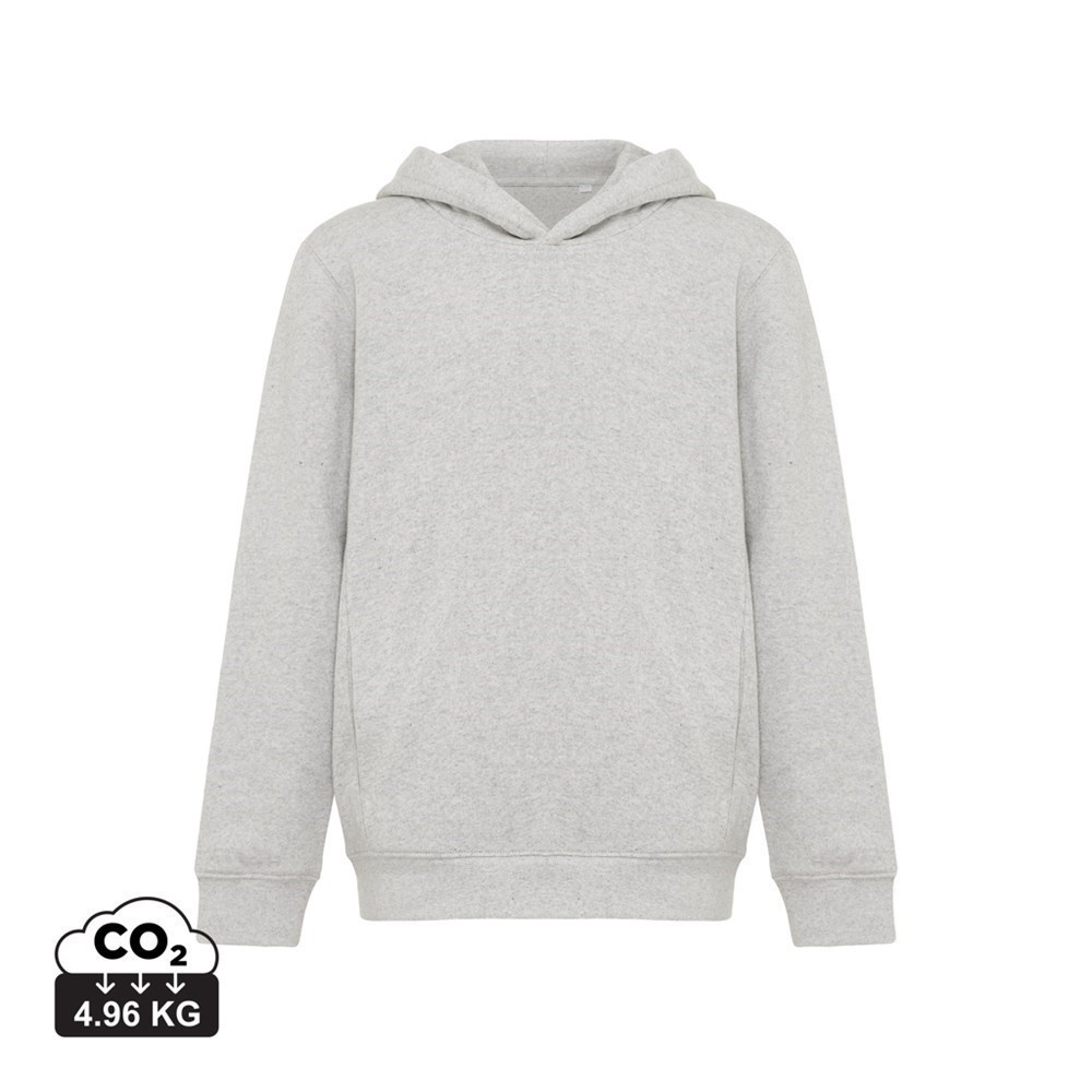 IQONIQ Yengo KidsHoodie mit Seitentaschen aus rec. Baumwolle