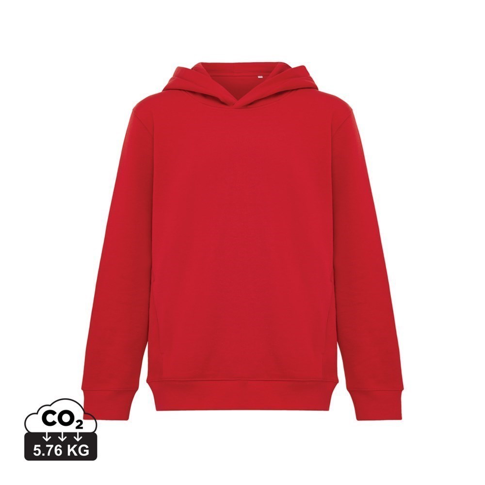 IQONIQ Yengo KidsHoodie mit Seitentaschen aus rec. Baumwolle