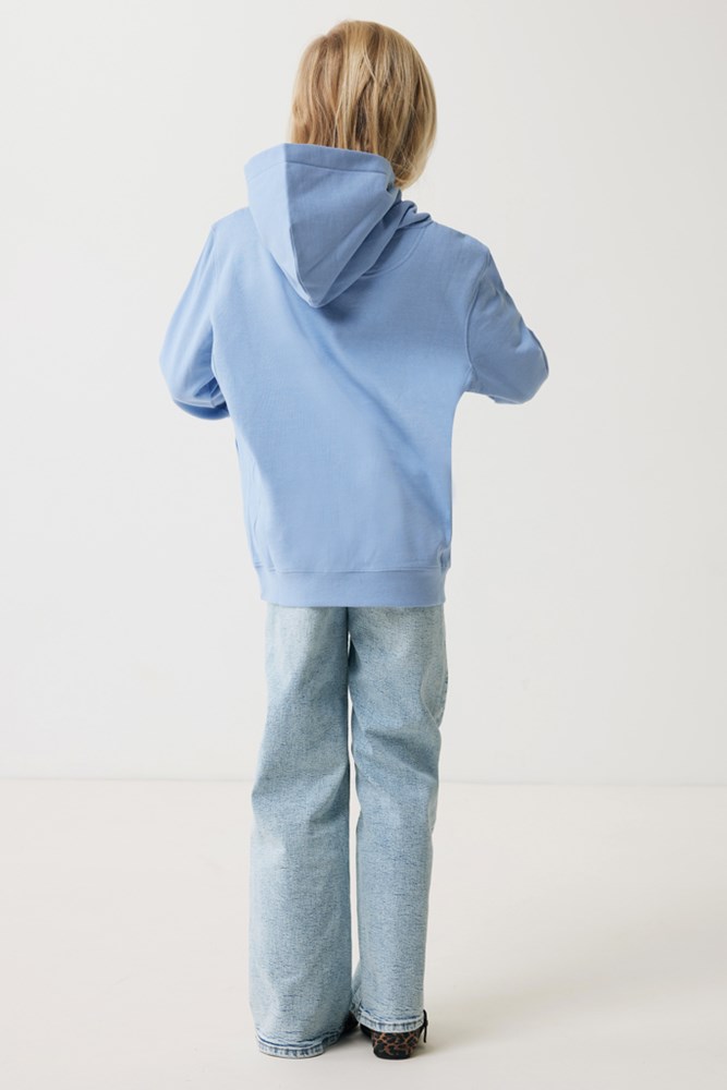 IQONIQ Yengo KidsHoodie mit Seitentaschen aus rec. Baumwolle