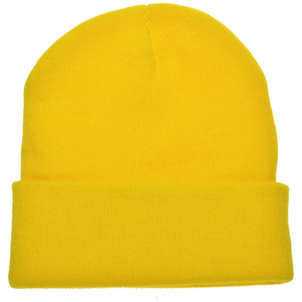  Promo Strickmütze - Gelb (PMS 101c) / Gelb
