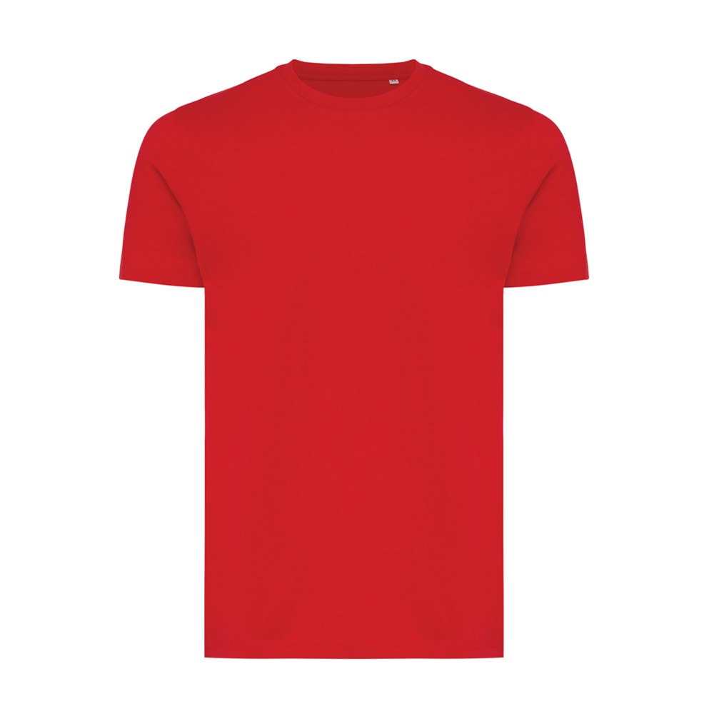 IQONIQ Bryce T-Shirt aus recycelter Baumwolle - rot (± PMS 19-1757 TCX)