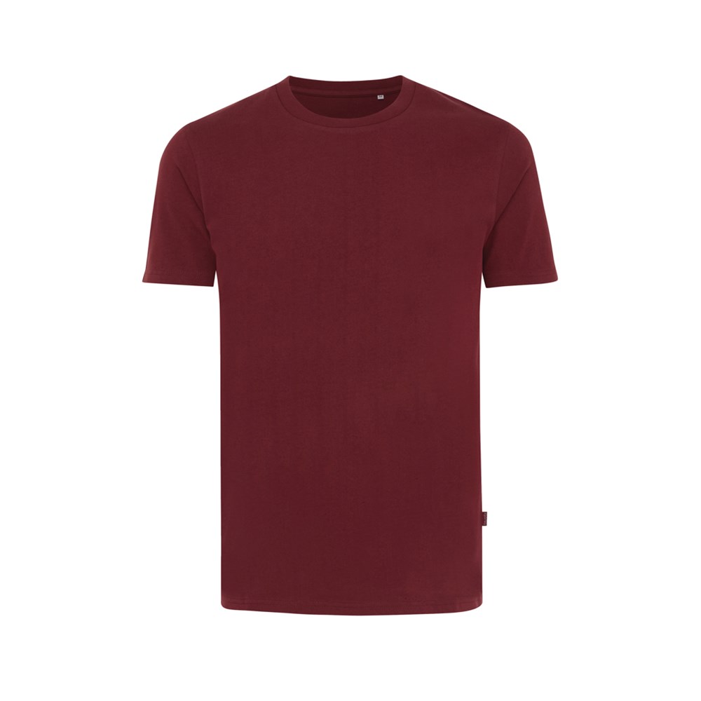 IQONIQ Bryce T-Shirt aus recycelter Baumwolle - burgunderrot (± PMS 19-1724TCX)