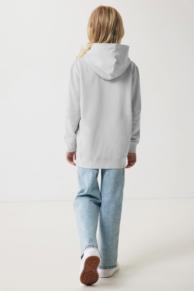 IQONIQ Yengo KidsHoodie mit Seitentaschen aus rec. Baumwolle