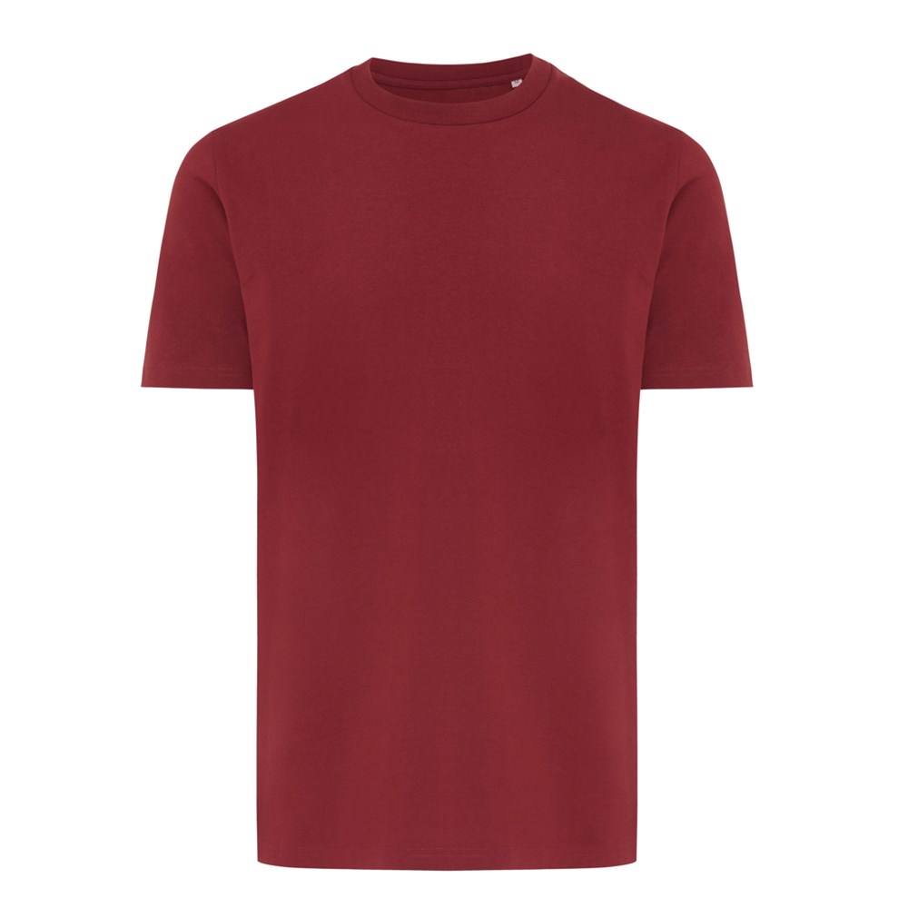 IQONIQ Brett T-Shirt aus recycelter Baumwolle - burgunderrot (± PMS 19-1724TCX)