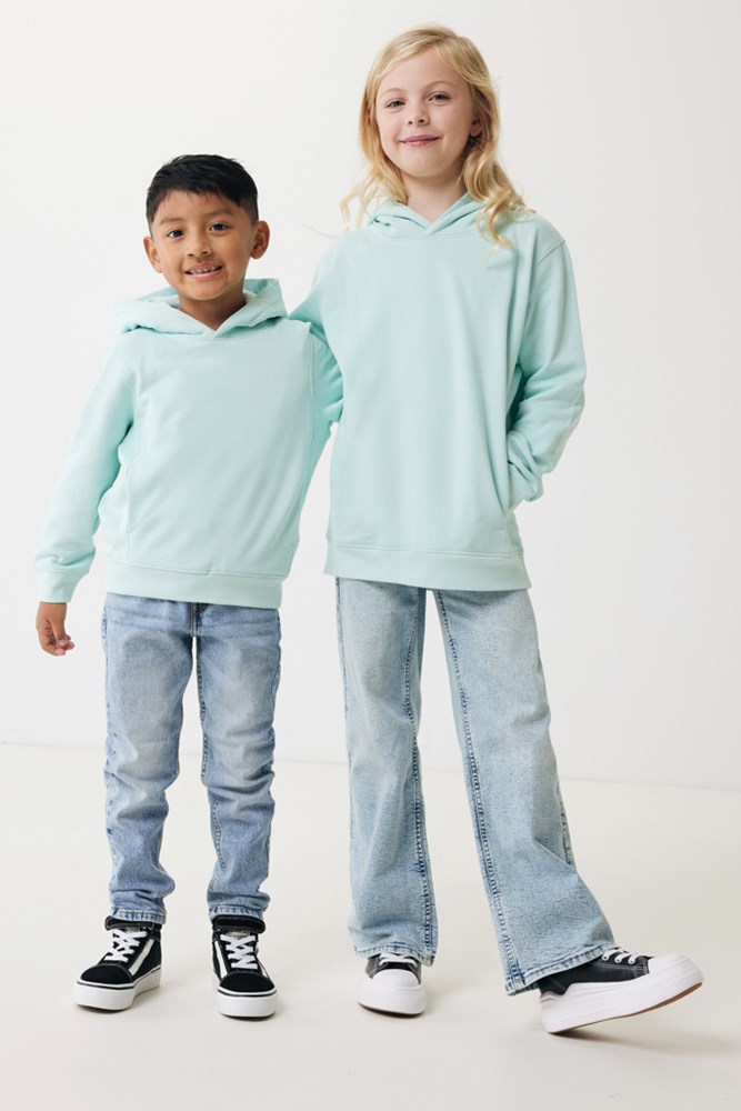 IQONIQ Yengo KidsHoodie mit Seitentaschen aus rec. Baumwolle IQONIQ Yengo KidsHoodie mit Seitentaschen aus rec. Baumwolle