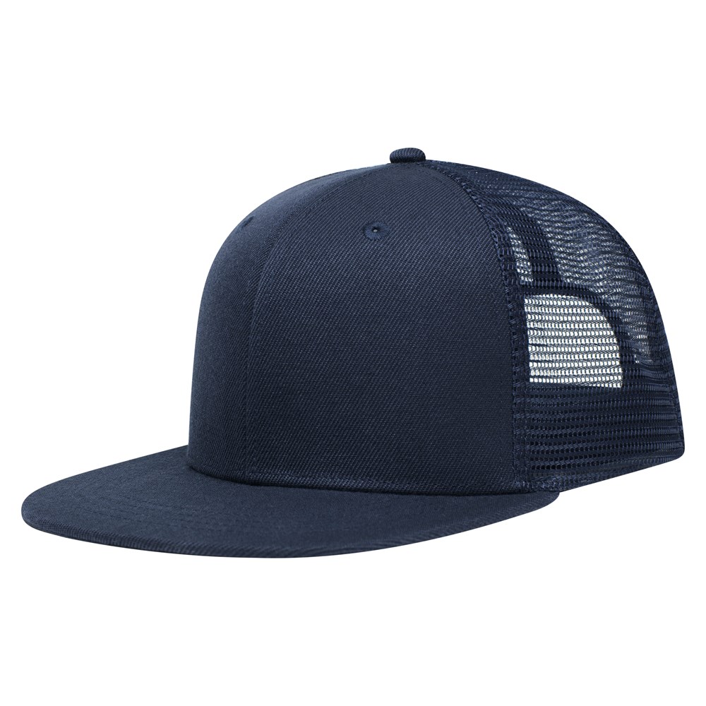  Trucker Cap High Profile - Retail - Navy (PMS 533c) / Navy