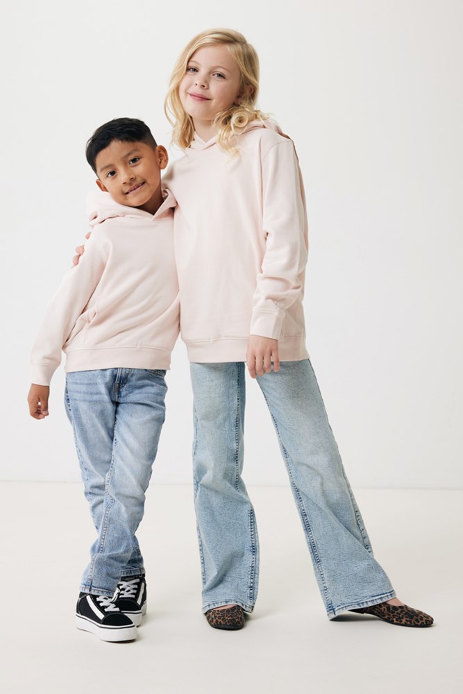 IQONIQ Yengo KidsHoodie mit Seitentaschen aus rec. Baumwolle