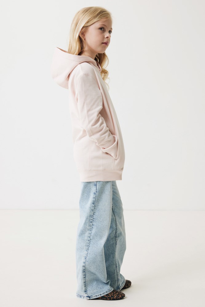 IQONIQ Yengo KidsHoodie mit Seitentaschen aus rec. Baumwolle