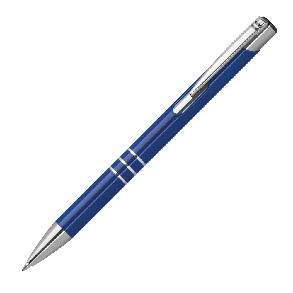 Metall Kugelschreiber lackiert - blau