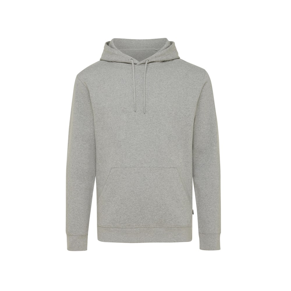 IQONIQ Torres ungefärbter Hoodie aus recycelter Baumwolle - heather grey (± PMS heather grey)